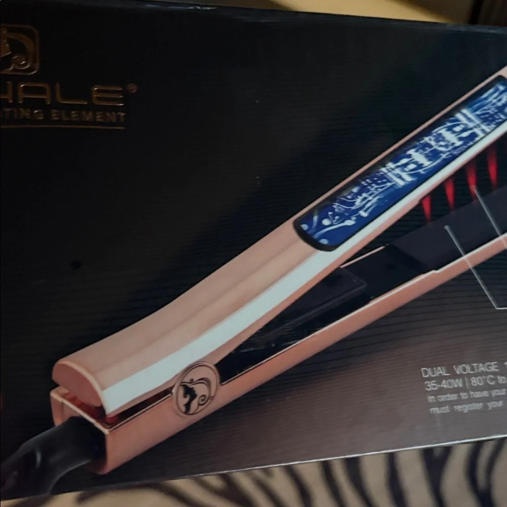Royale Diamond Collection Genius Flat Iron hair Straightener 1.25 “ $385